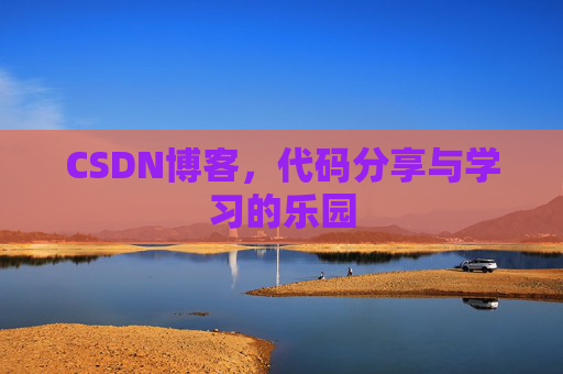 CSDN博客,代码分享与学习的乐园